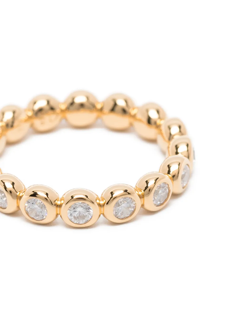  Missoma Tennis Stacking Ring - Gold 