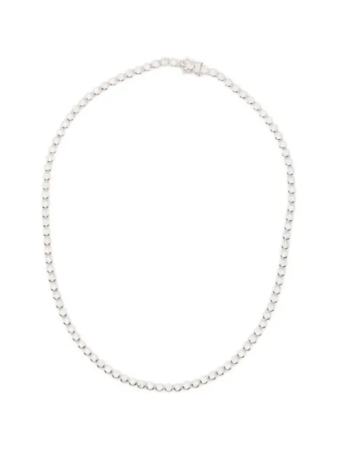 Missoma round tennis necklace