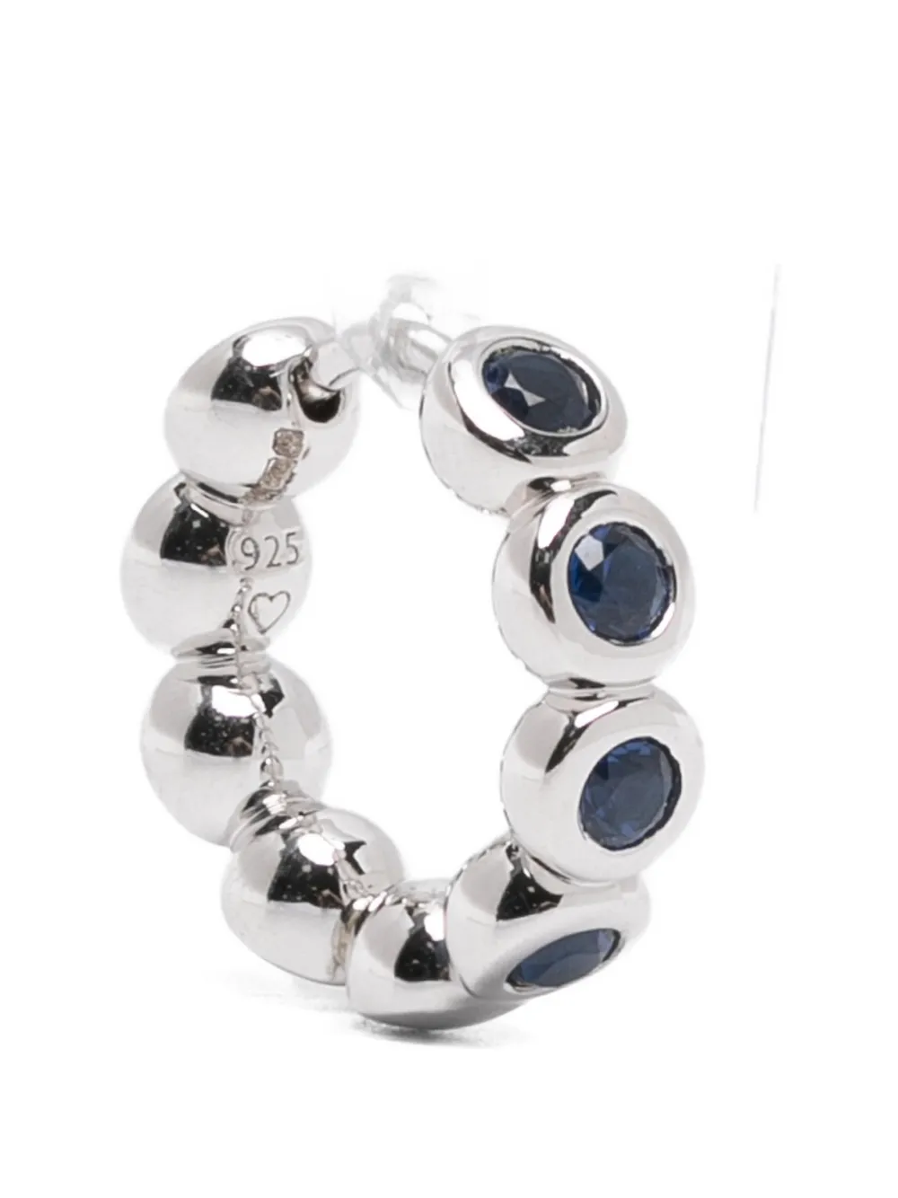 Missoma Tennis small hoop earrings - Argento