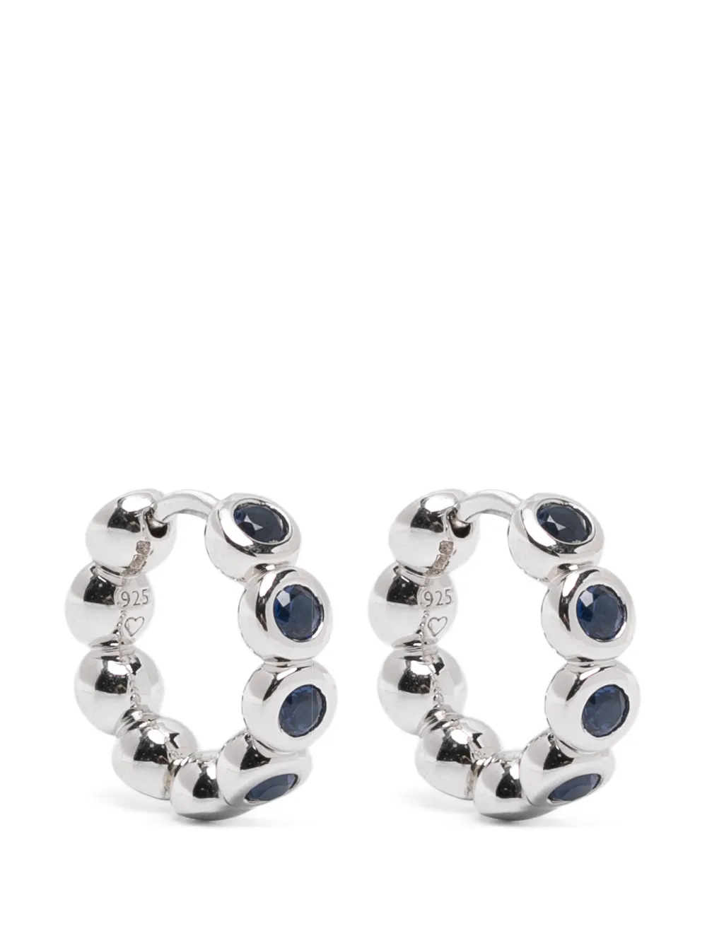Missoma Tennis small hoop earrings - Argento