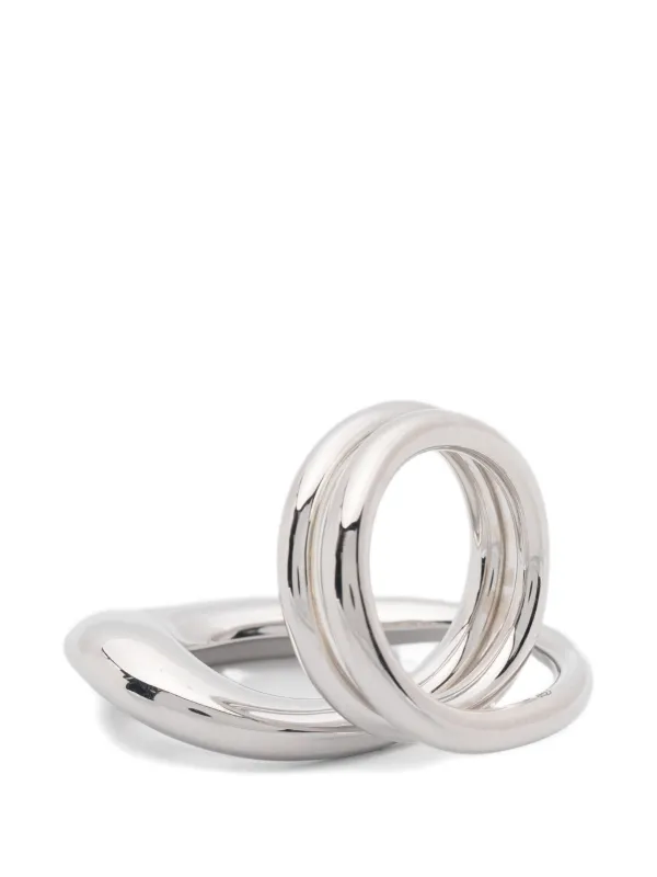 Charlotte Chesnais Bague Round Trip Blow リング | シルバートーン