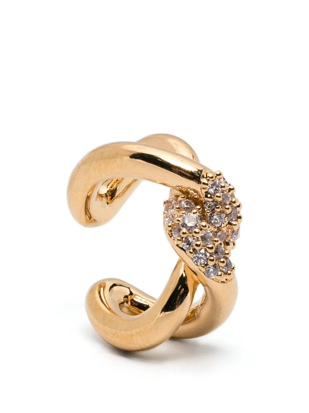 Missoma Ear cuff Molten Snow - Oro