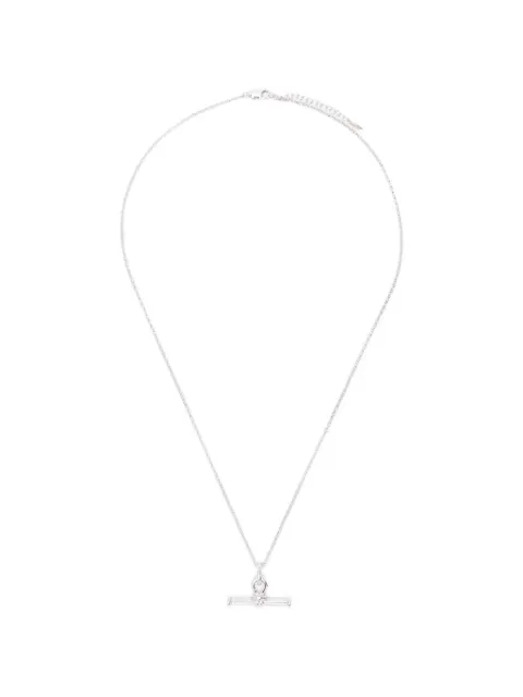 Missoma ridge T-bar chain necklace