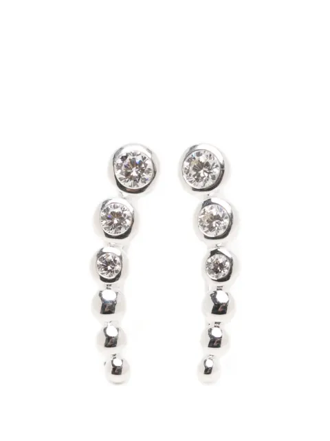 Missoma tennis climber stud earrings