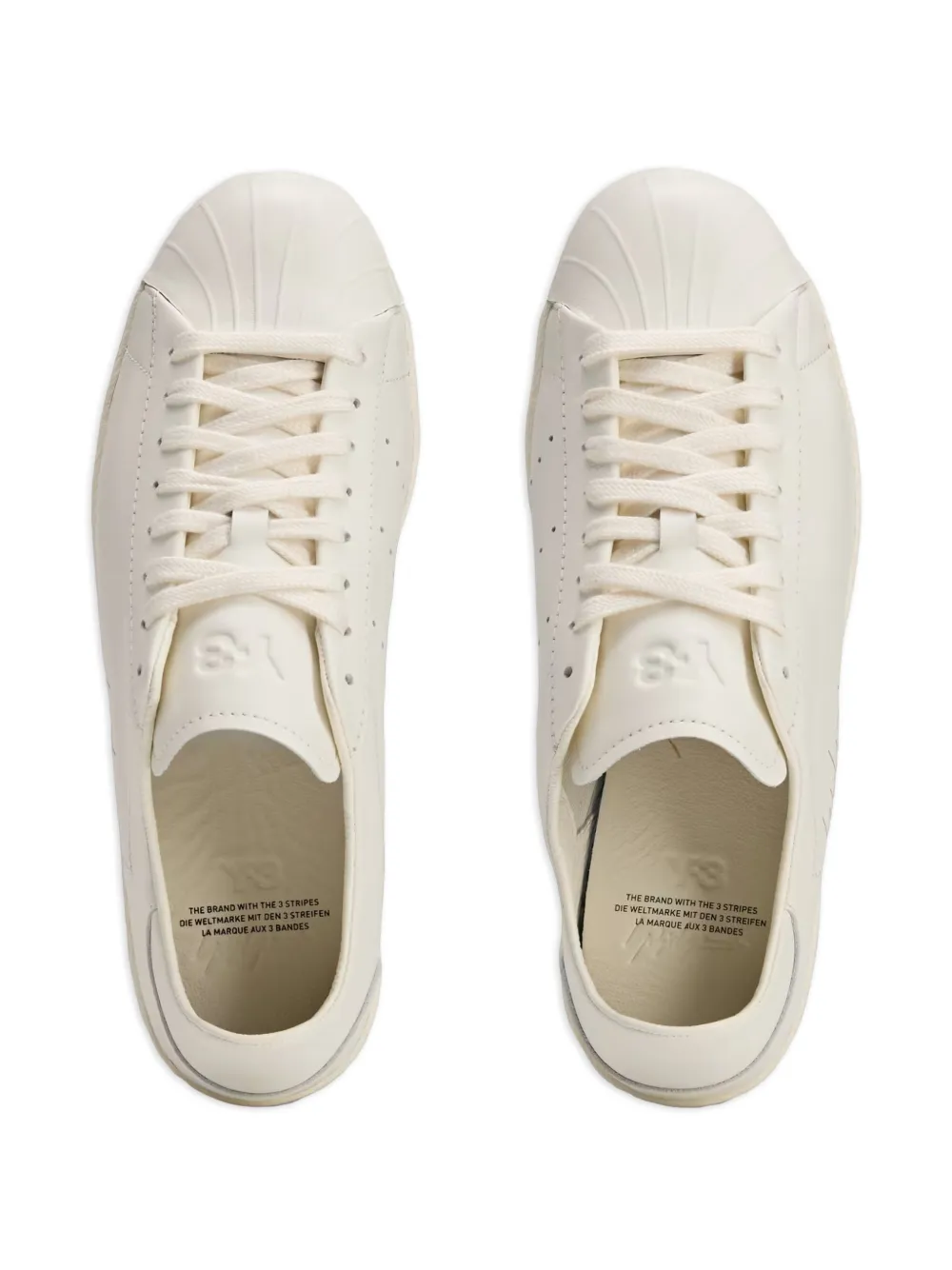 Y-3 Superstar sneakers Beige