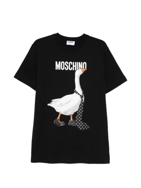 Moschino camiseta de algodón