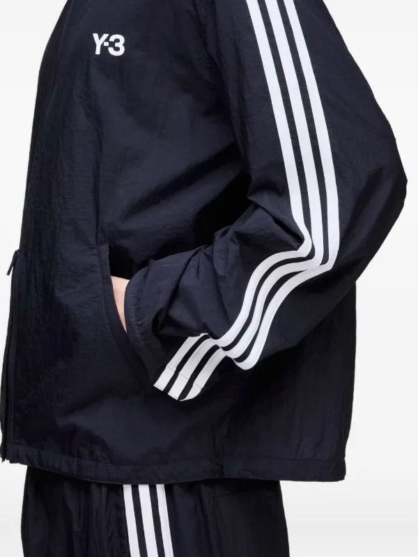 Y-3 Wired 3-Stripe Jacket | Blue | FARFETCH