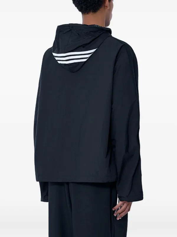 Y-3 Nylon Wired 3-Stripes Track Top | Black | FARFETCH
