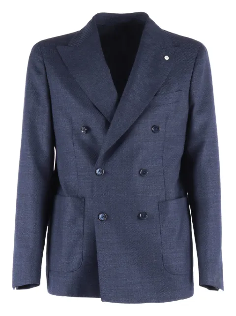 L.B.M. 1911 double-breasted blazer