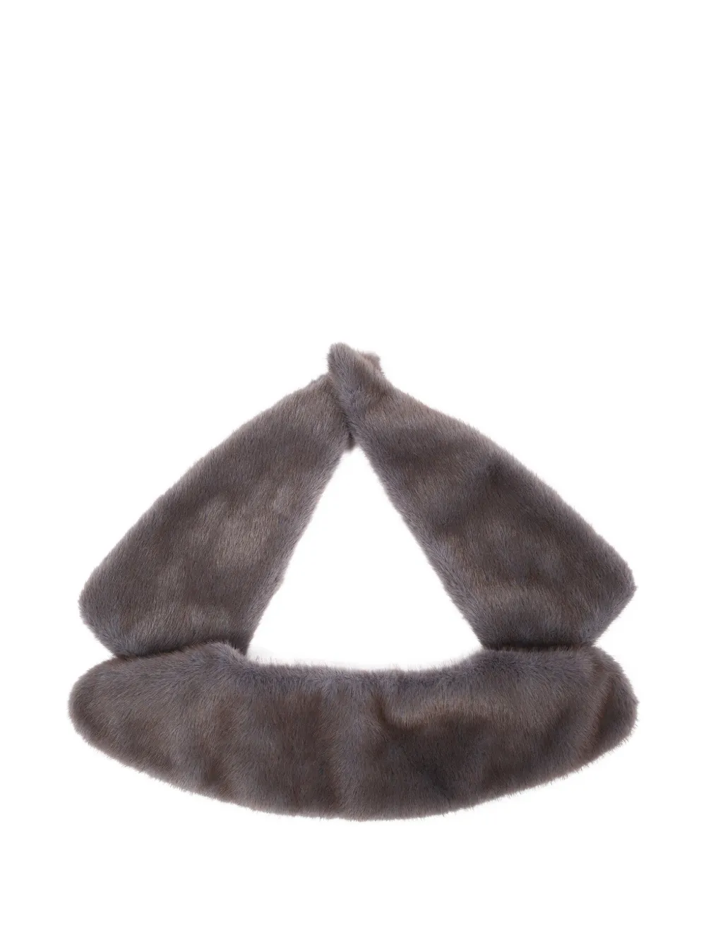 P.A.R.O.S.H. faux fur scarf - Grigio
