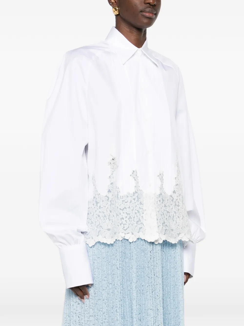 Ermanno Scervino レース シャツ | ホワイト | FARFETCH JP