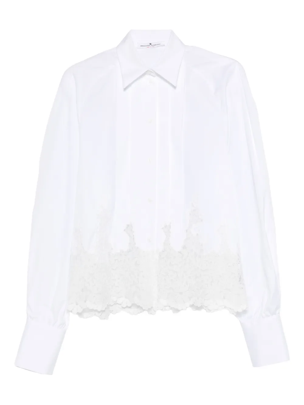 Ermanno Scervino lace shirt - White