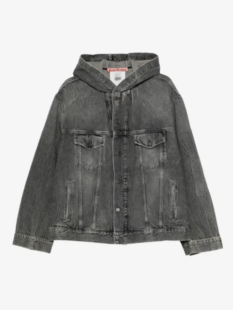 Acne Studios denim jacket with hood