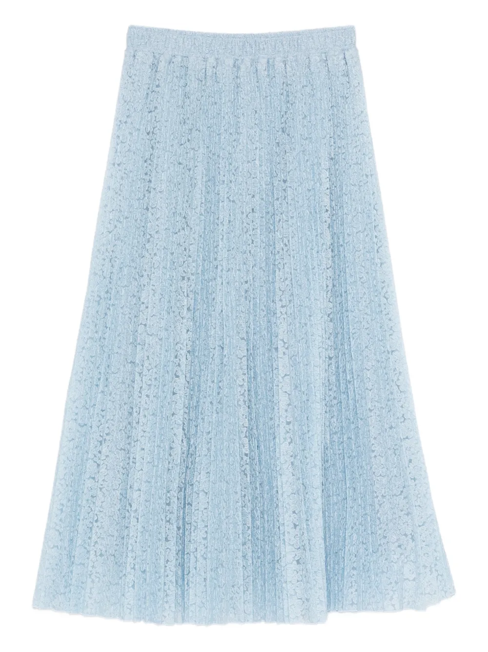 Ermanno Scervino pleated midi skirt - Blu