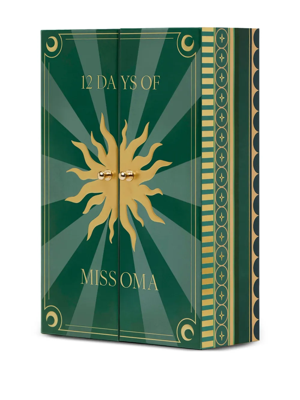 Missoma Calendario dell'Avvento con gioielli 12 giorni - Verde
