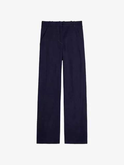Veronica Beard Crue seam detail trousers