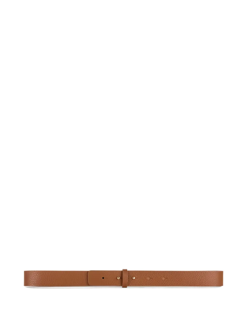 Elisabetta Franchi double-buckle leather belt - Bruin