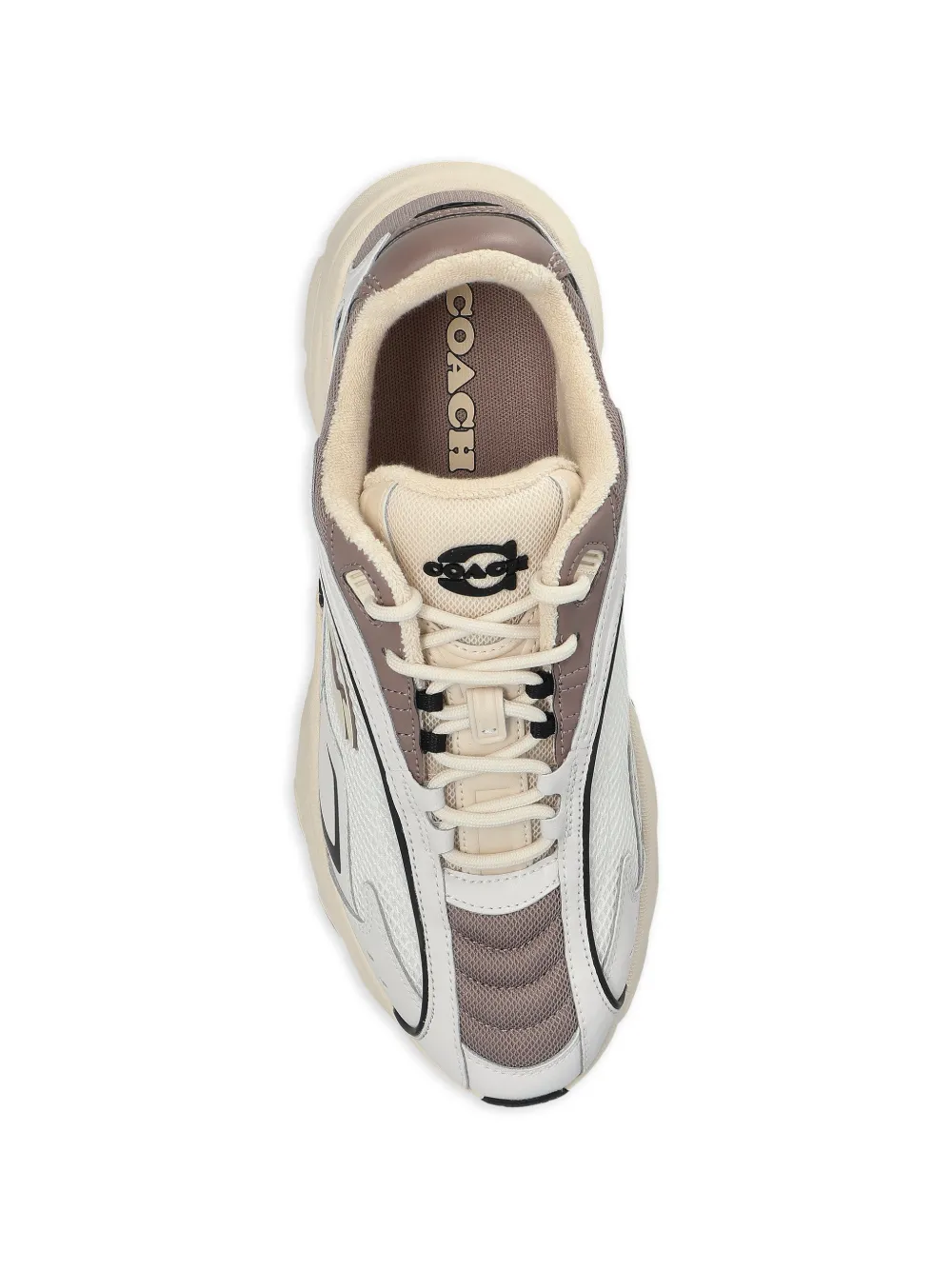  Coach Logo-detail Sneakers - White 