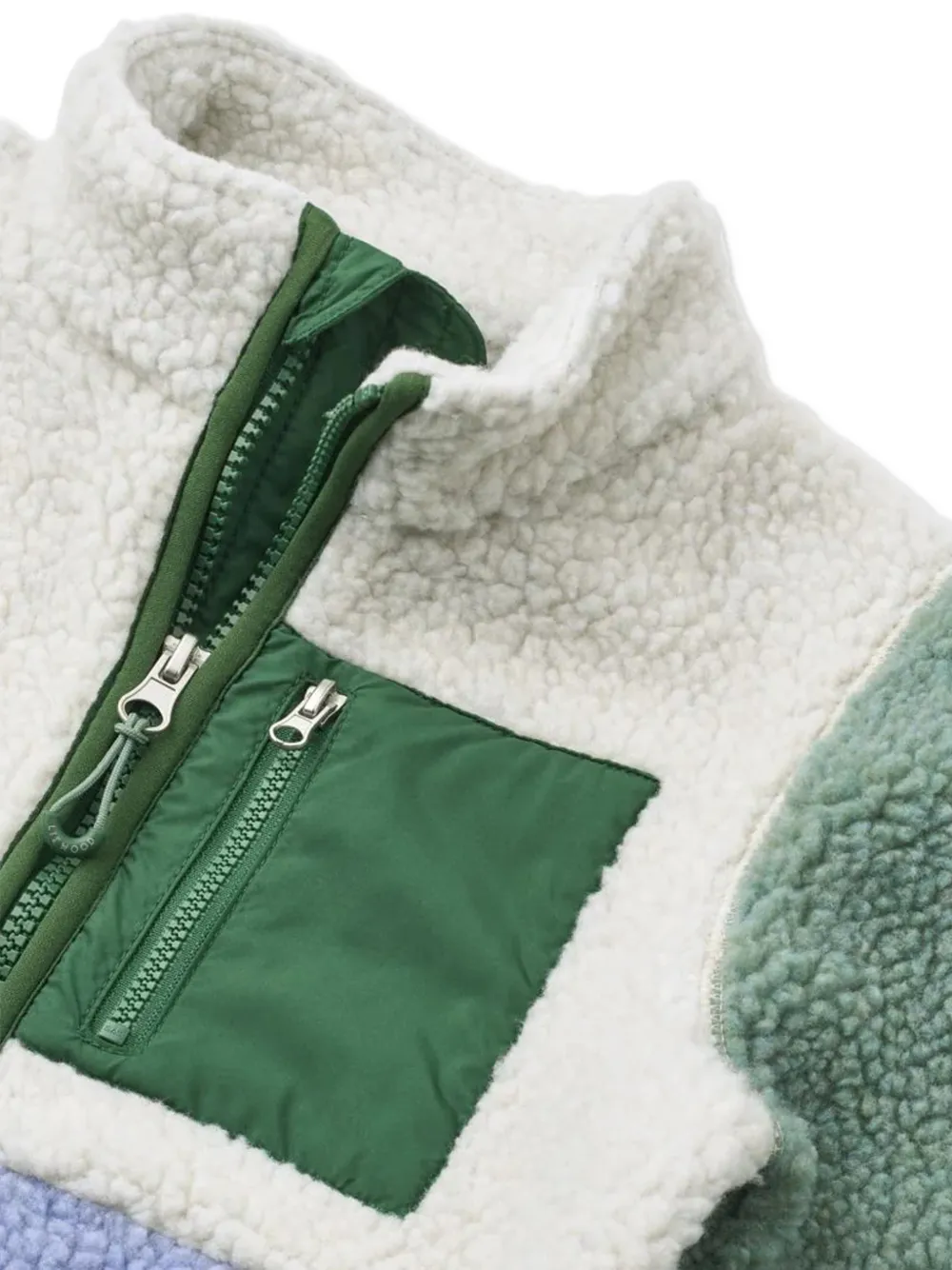  Liewood Colour-block Zip Jacket - Neutrals 