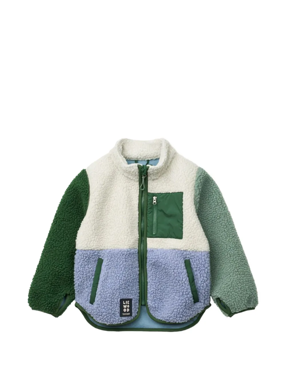 Liewood colour-block zip jacket - Toni neutri