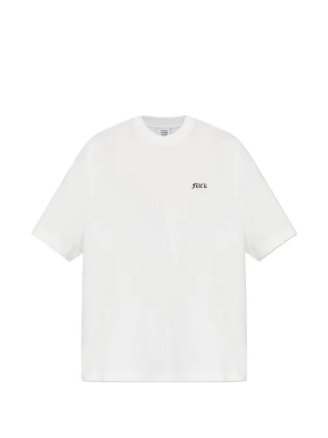 VETEMENTS graphic-print crew-neck T-shirt