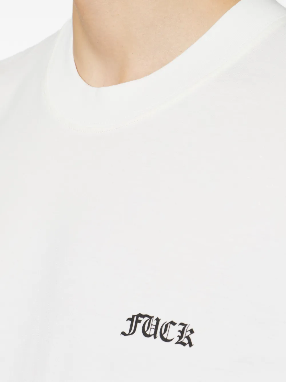 VETEMENTS T-shirt met print Wit
