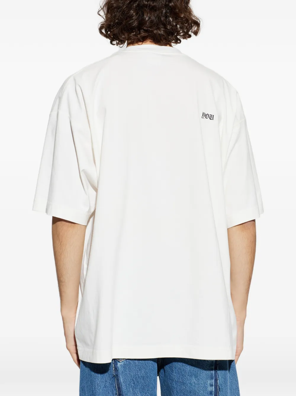 VETEMENTS T-shirt met print Wit