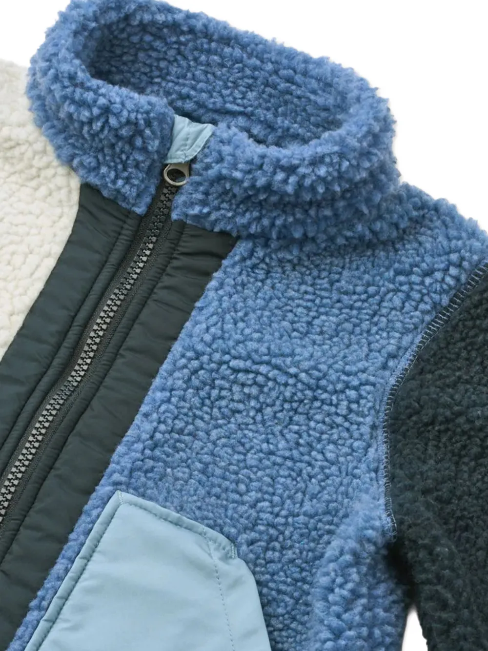  Liewood Colour-block Pocket Jacket - Blue 