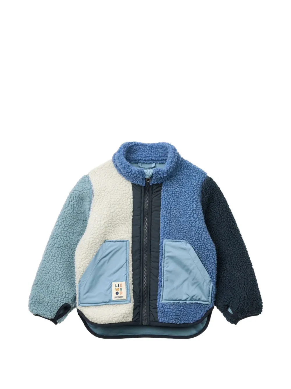 Liewood Jacke in Colour-Block-Optik - Blau