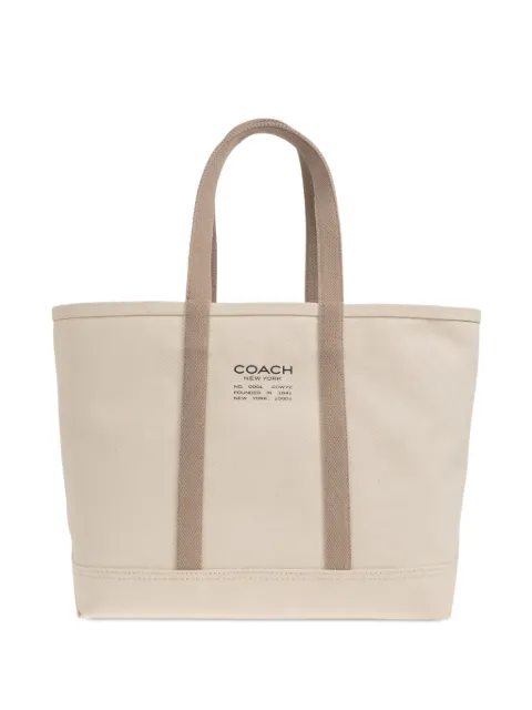 Coach Utility logo-print tote bag