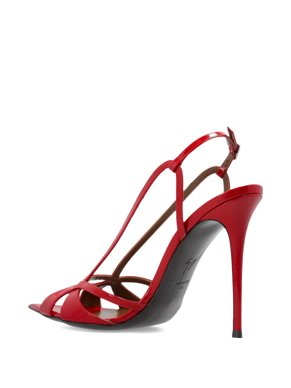 Giuseppe Zanotti Intrigo strappy stiletto-heel sandals Rood