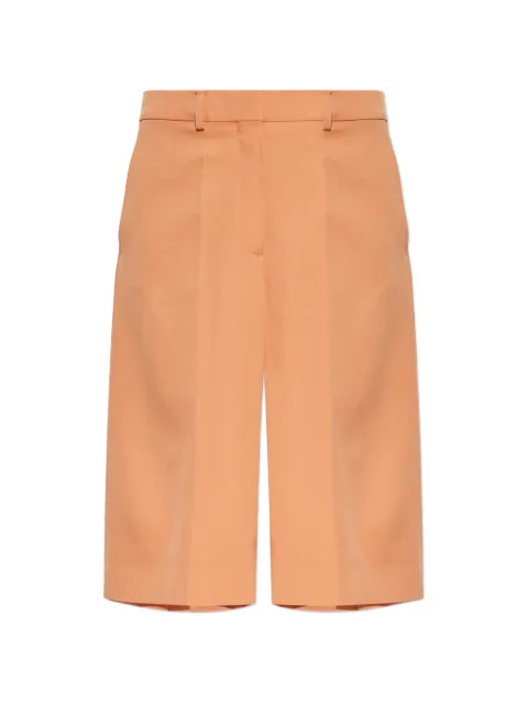Stella McCartney flat-waistband shorts