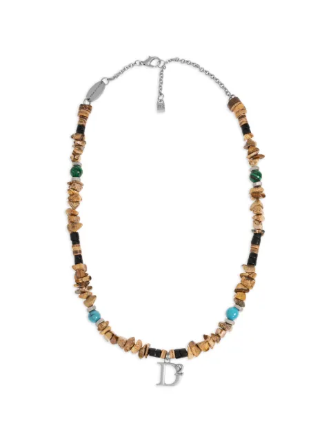DSQUARED2 stones pendant necklace