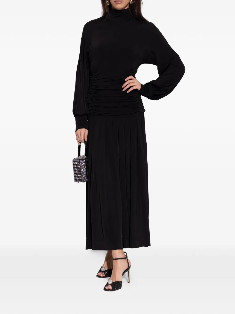 Jimmy Choo Sandalen verfraaid met kristallen en bandje Zwart