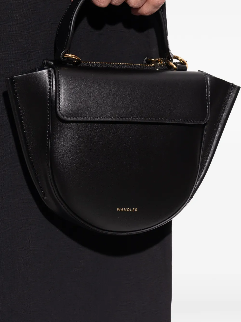 Wandler Hortensia Piccola tote bag - Nero
