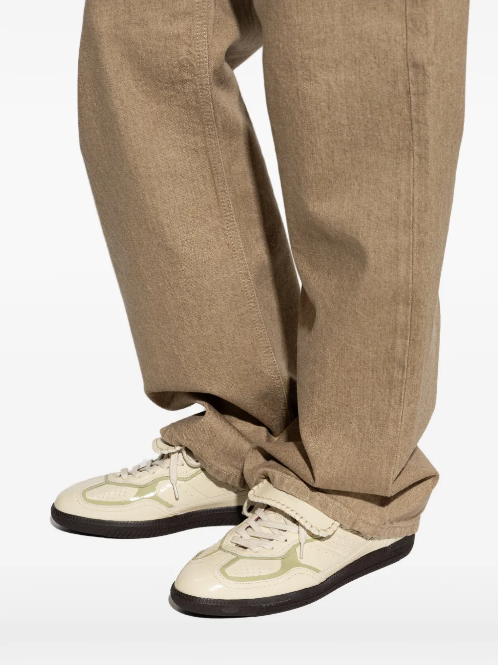 ALOHAS TB.490 Club sneakers met vlakken Beige