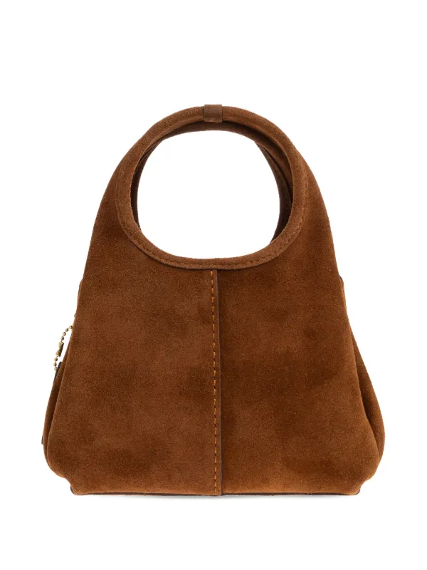 Coach Chain Leather Tote Bag | Brown | FARFETCH ZA