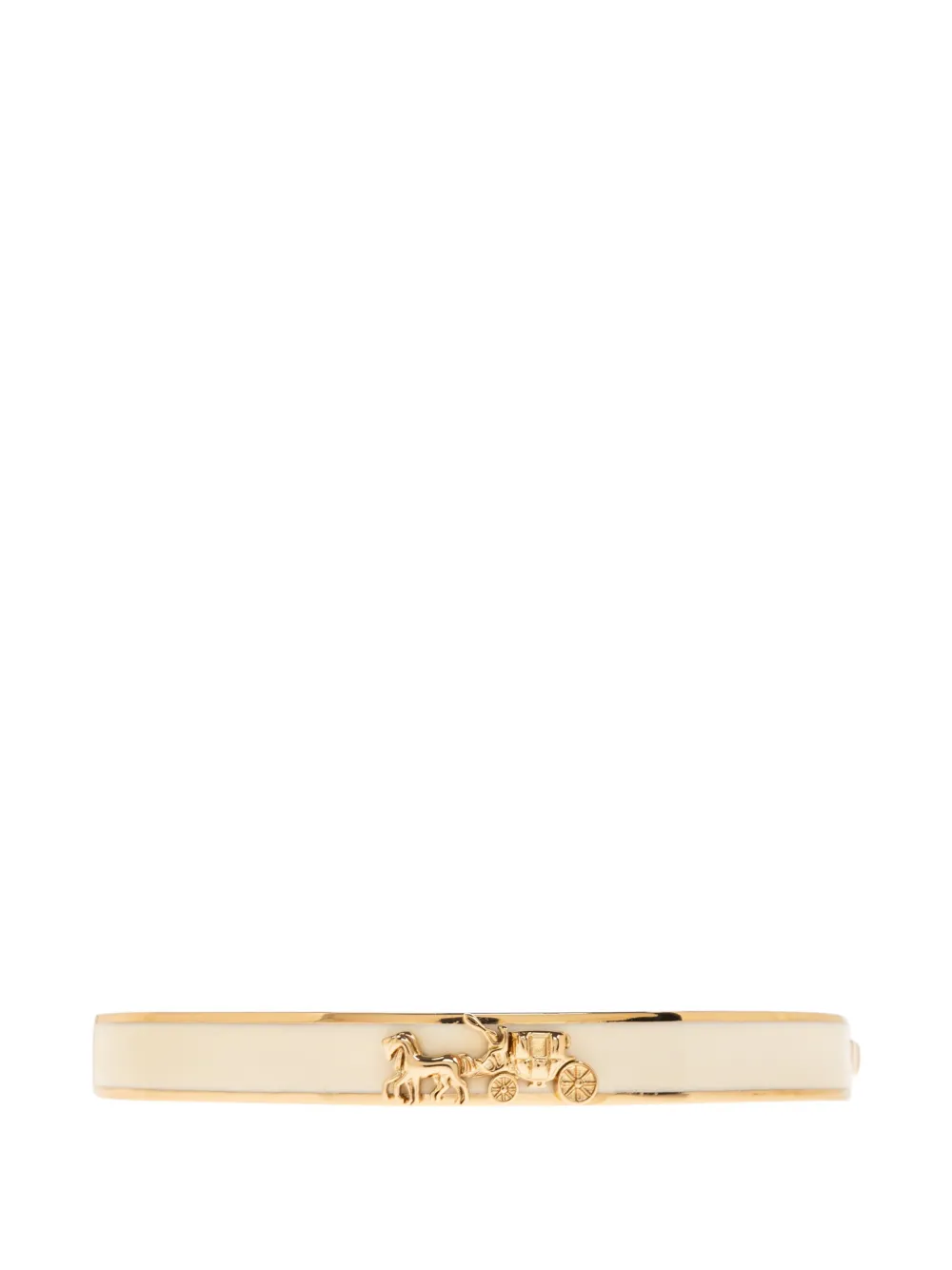 Coach equestrian-motif bracelet - Oro