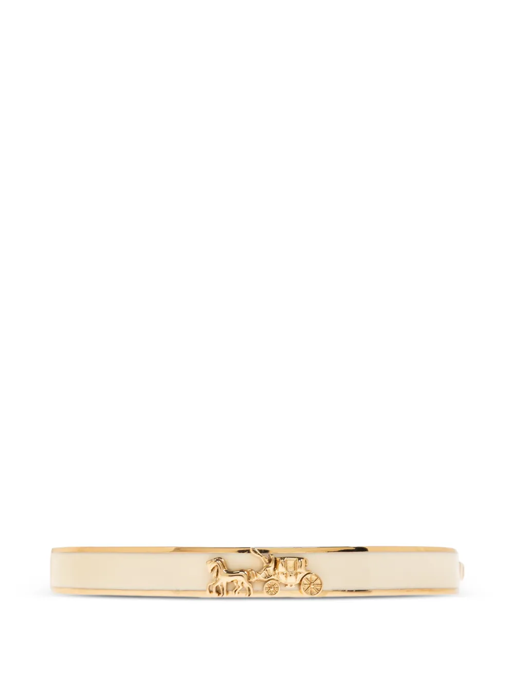Coach equestrian-motif bracelet - Oro