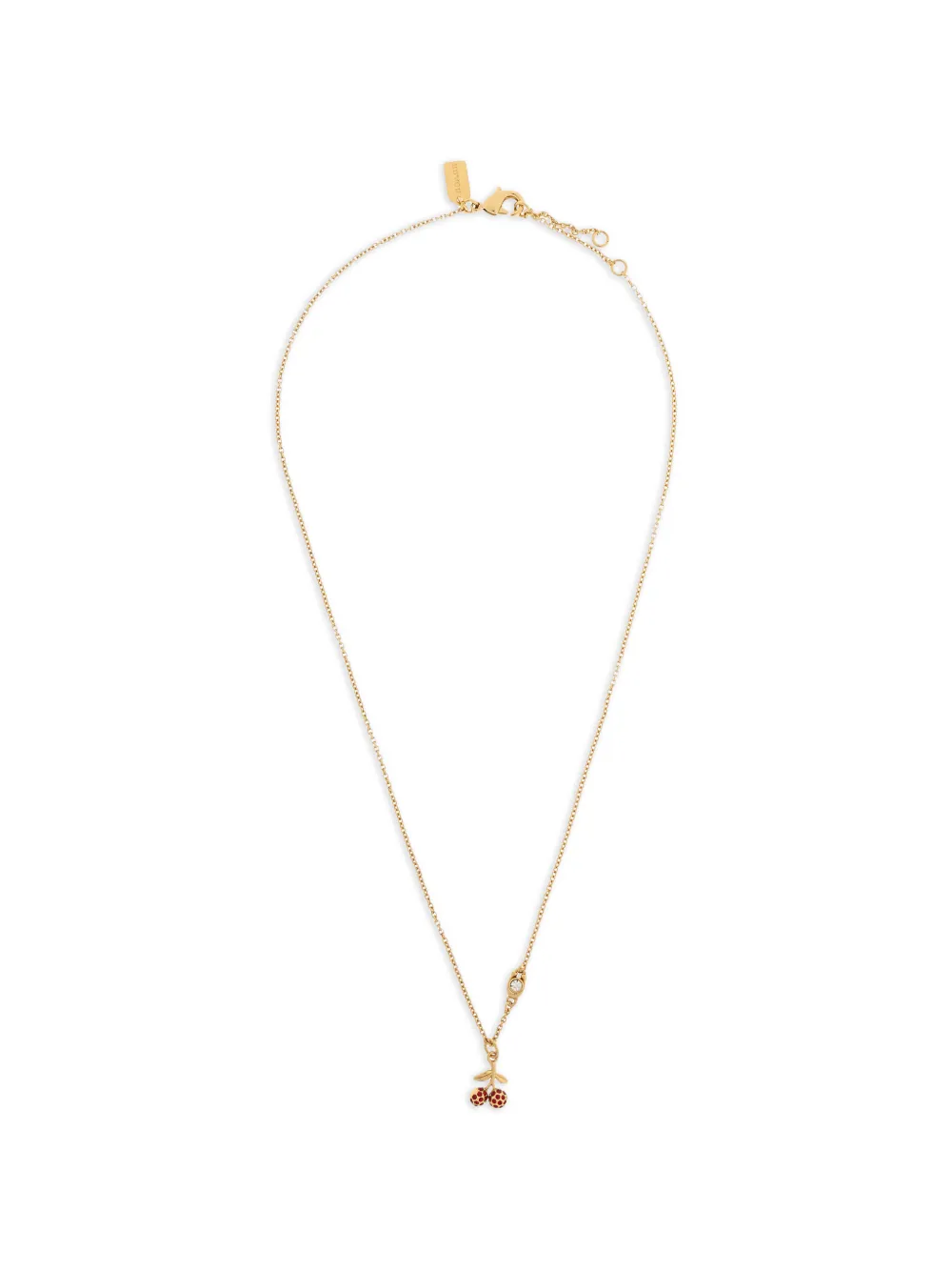 Coach cherry pendant necklace - Oro