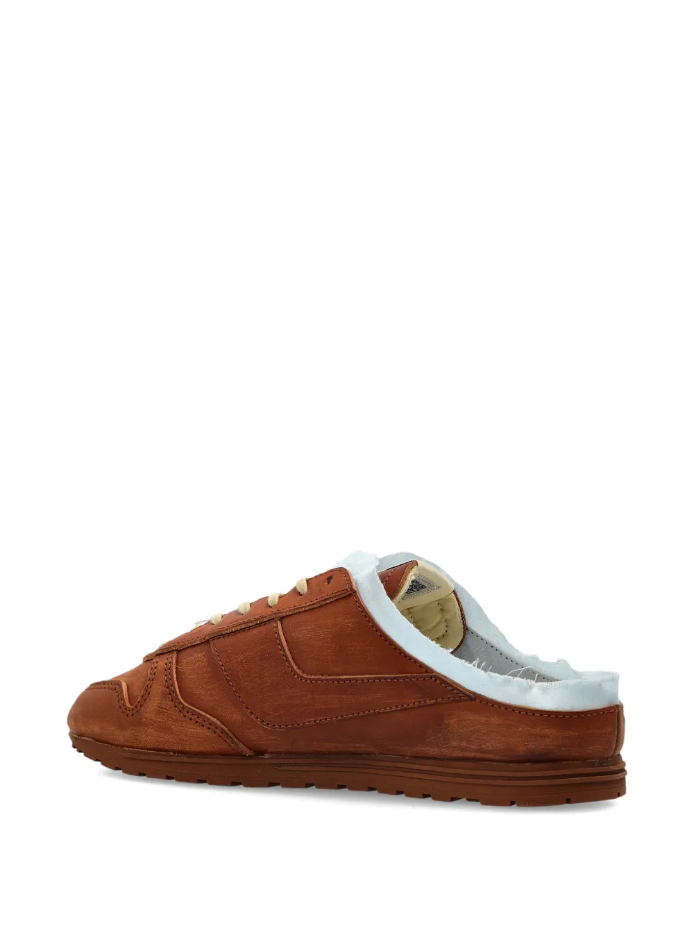 Autry Windspin leren sneakers Bruin