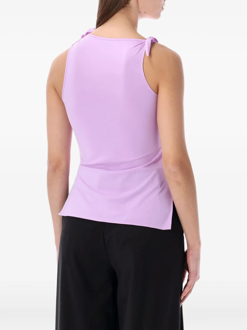  Coperni Floral-knot Top - Purple 