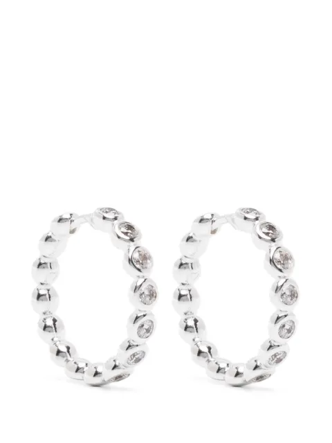 Missoma Tennis classic hoop earrings