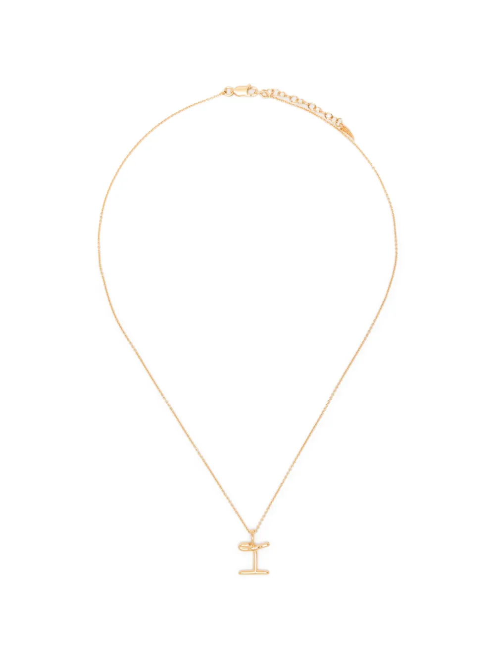Missoma Curly Molten mini necklace - Oro