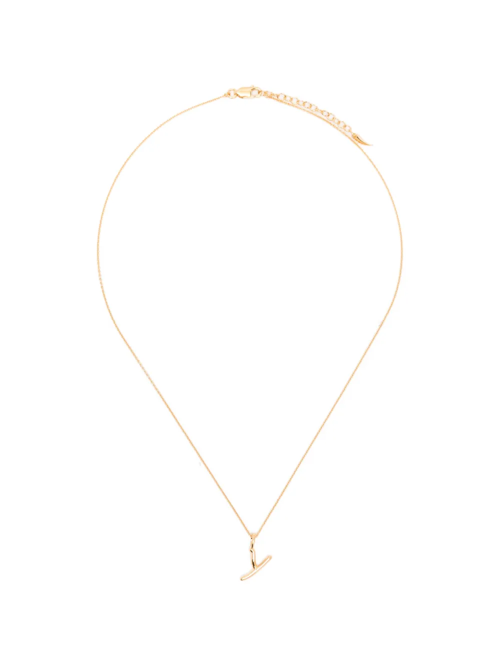 Missoma Curly Molten mini necklace - Oro