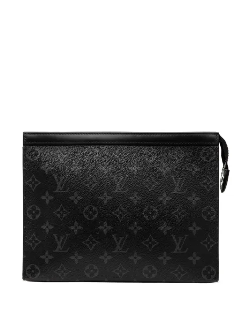 Louis Vuitton Pre-Owned 2019 Monogram Eclipse Pochette Voyage MM clutch bag