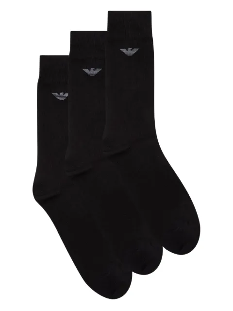 Emporio Armani logo socks set