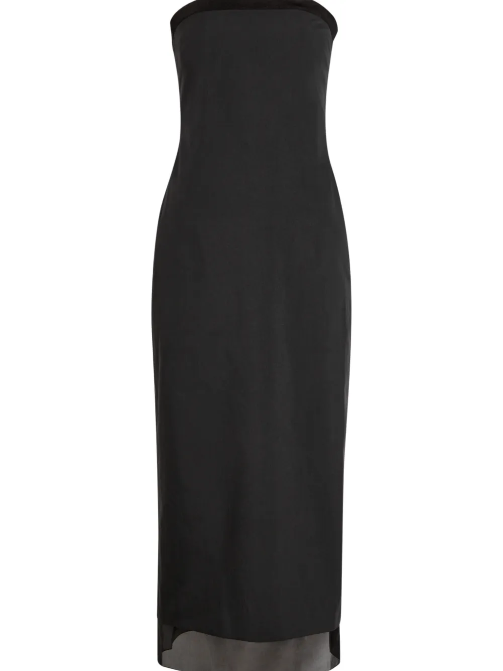Tylyn Strapless Panel Midi Dress