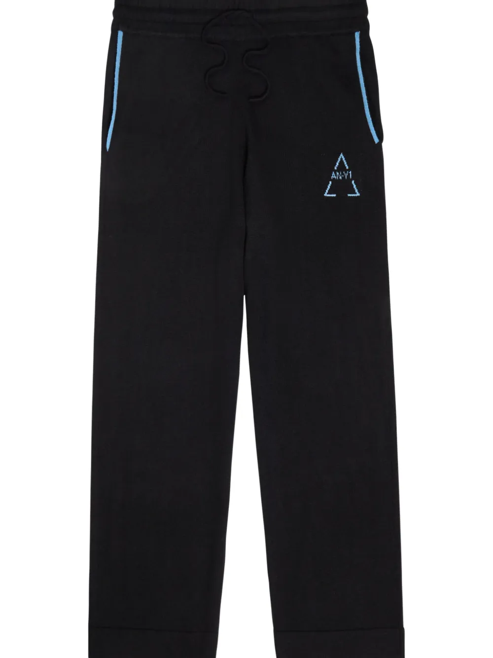 AN-Y1 비타 로고 인타르시아 캐시미어 트랙팬츠 | 트랙팬츠 | Image 2