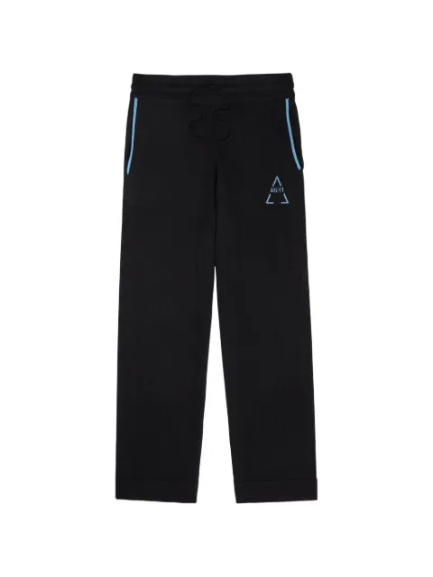 AN-Y1 Vita logo-intarsia cashmere track pants